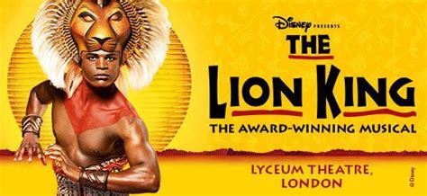 Disneys The Lion King Tickets Cheap Theatre Tickets Lyceum Theatre