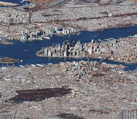 New York City Image Captured By The Worldview 3 Satellite At An