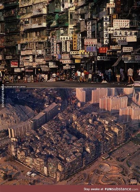 The Kowloon Walled City Hong Kong One Of The Most Densely Populated