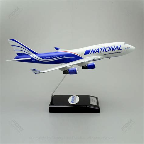 Boeing 747 National Airlines Model Factory Direct Models