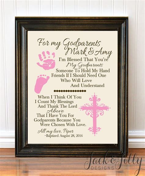 10 Fashionable T Ideas For Godparents At Baptism 2021