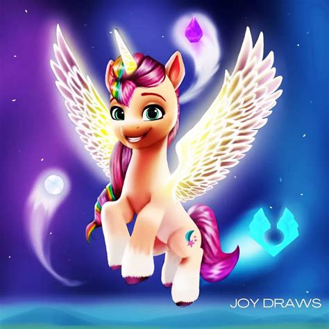 2720461 Safe Artistjoydraws08 Sunny Starscout Alicorn Pony G5