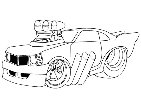 Racing cars coloring pages | Free download and print