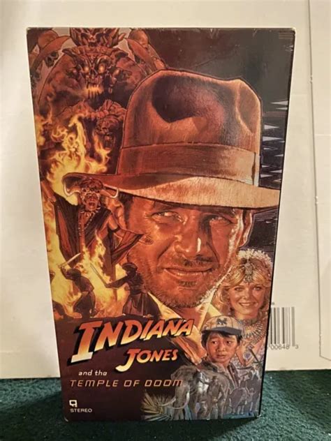 INDIANA JONES AND THE TEMPLE OF DOOM VHS Vintage 11 00 PicClick