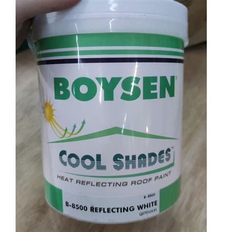 Boysen Cool Shades Reflecting Heat Init Roof Paint B8500 Reflecting
