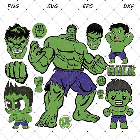 The Hulk Svg