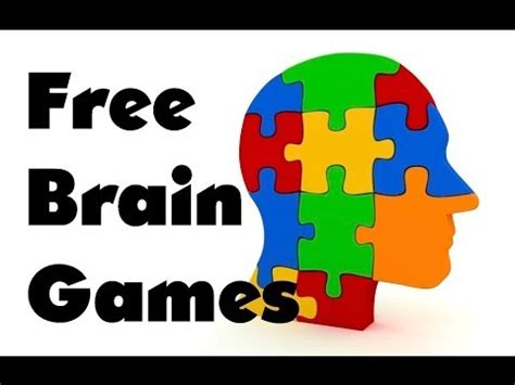 Then, what games help seniors keep their brain stimulated? 3 Cool FREE Brain Games Websites - YouTube