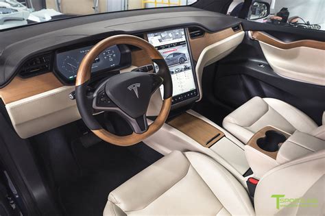 Custom Tesla Model X Interior T Sportline Tesla Model S 3 X And Y Accessories