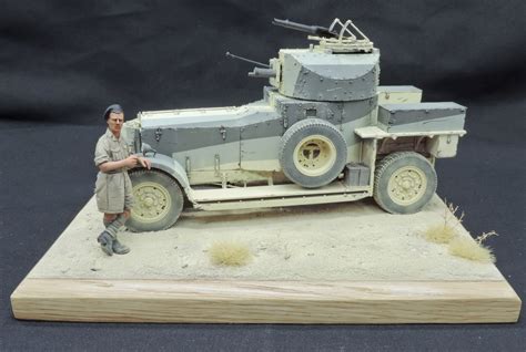 Pete S Model World Meng Rolls Royce Armoured Car Finished