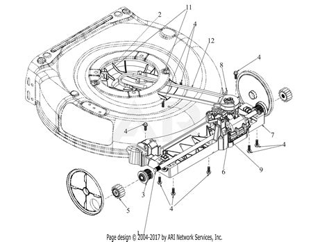 Mtd Sp80 1696607 00 12bvb2a2707 2019 Parts Diagram For Drive