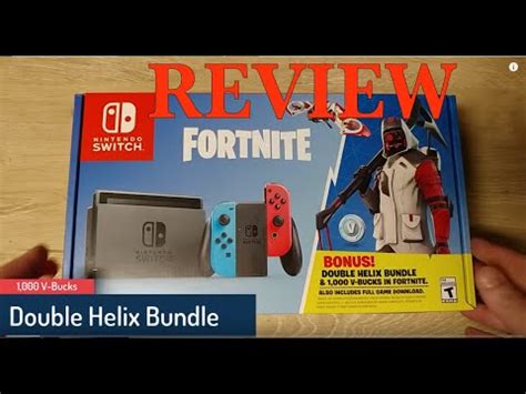 This set includes a unique character outfit, back bling, glider and. Nintendo Switch " FORTNITE " Console Review | Double Helix ...