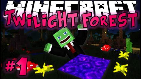 Minecraft Twilight Forest Lets Play 1 Through The Portal We Go