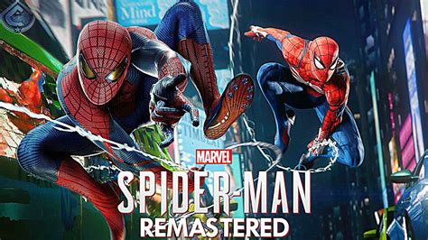Spider Man Ps5 Remaster Amazing Spider Man Movie Suit And 60fps