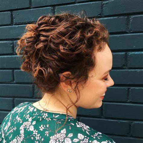 It is best suited if you are attending an event like a wedding as a guest or a bridesmaid. 29 Easy & Cute Updos for Curly in Trending in 2020