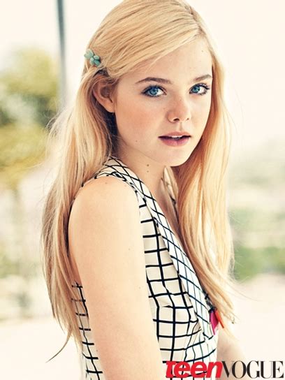 Long hair has always been enchanting. Elle Fanning Covers Teen Vogue February 2012|