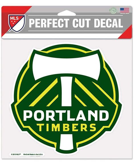 Wincraft Multi Portland Timbers 8 X 8 Perfect Cut Decal Macys