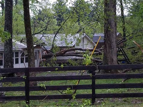 Aftermath Of North Georgia Storms Drone Footage Phot