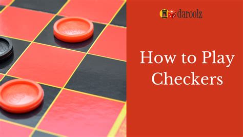 Rules To Checkers Simply Explained