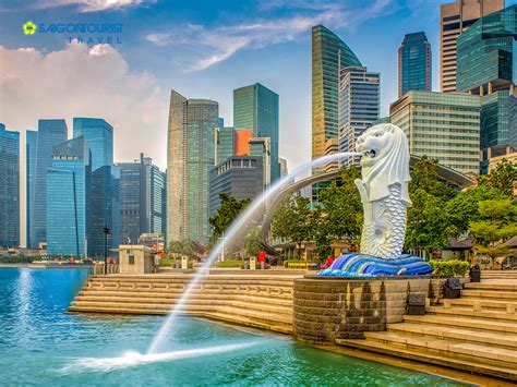 It is located on the southern tip of the malay peninsula, south of the malaysian state of johor, and north of the indonesian riau islands. Saigontourist - Tại sao sư tử biển Merlion lại là biểu ...