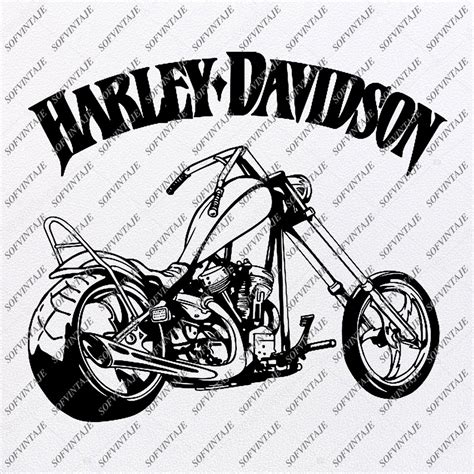 Harley Davidson Svg File Harley Davidson Svg Design Clipart Moto Svg F