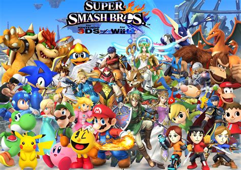 Video Game Super Smash Bros For Nintendo 3ds And Wii U 4k Ultra Hd