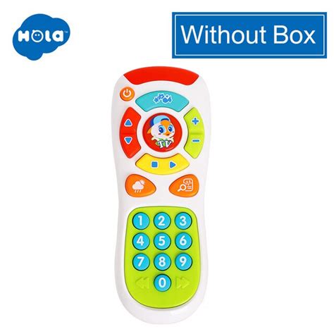 Hola 3113 Baby Toys Electric Click And Count Remote With Light And Music