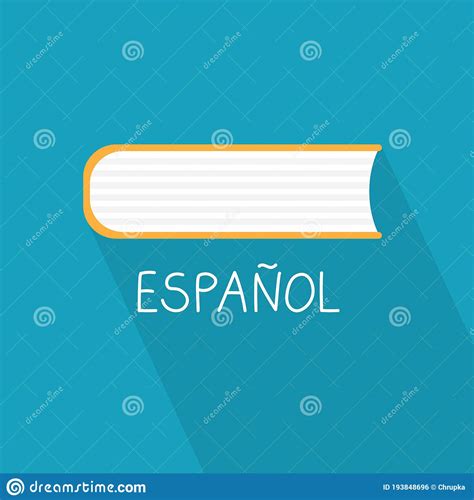 Lespagnol Espanol Et Concept De Livre Dapprendre La Langue Espagnole