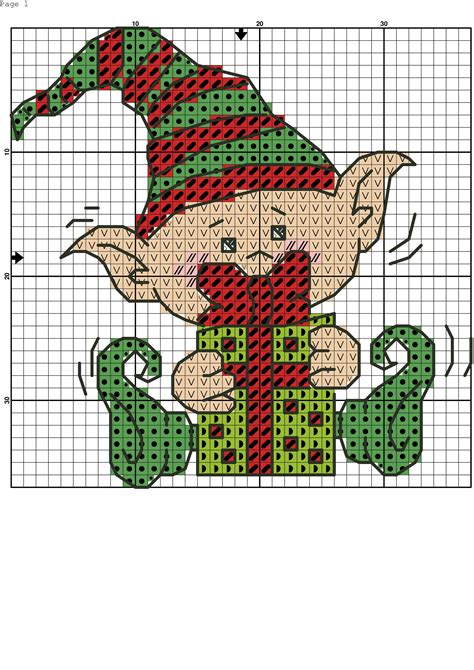 Christmas ornament cross stitch pattern ~ the pattern for this christmas ornament a free download via a pdf format. Pin by LoveSanta on ☆Adoravles en punto de cruz#5☆ | Cross ...