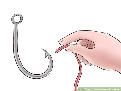 How do you hook live bait? How to Bait a Hook with a Worm: 10 Steps (with Pictures ...