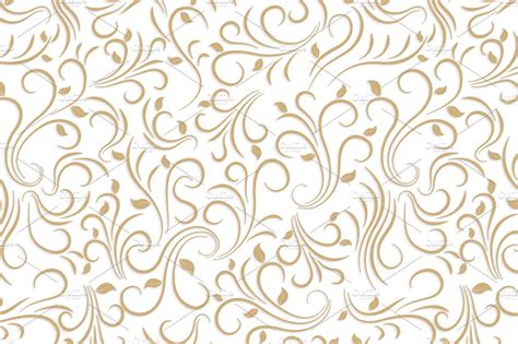 It's high quality and easy to use. Gold floral pattern | Custom-Designed Textures ~ Creative ...