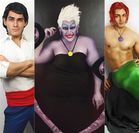 Male Cosplayer Transforms Himself Into Disney Characters Tettybetty