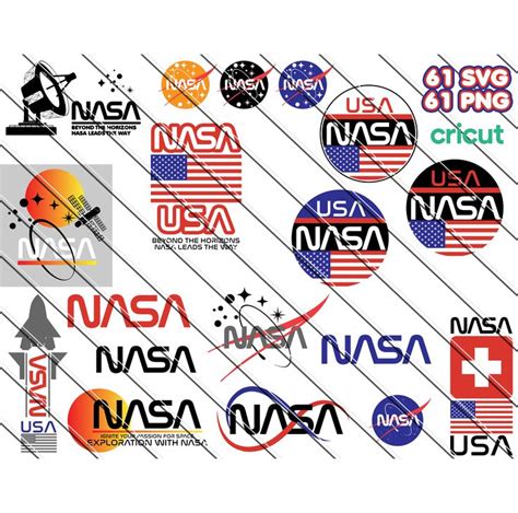 Nasa Logo Collection Nasa Svg Nasa Logos Space Svg For Cricut Png