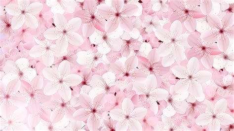 Blossoming Pink Sakura Flowers Background 701675 Vector Art At Vecteezy