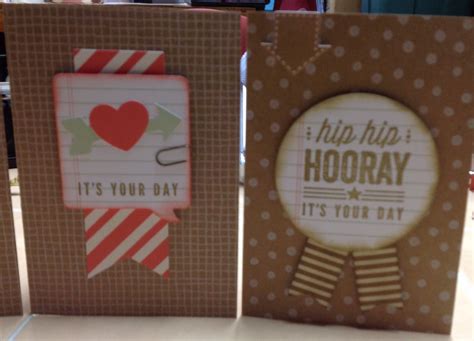 Hip Hip Hooray Card Kit From Stampin Up Kit Makes 20 Cards With