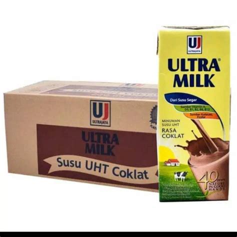 Jual Susu Ultra Milk 250 Ml Varian Rasa Per Dus Isi 24 Pcs Shopee