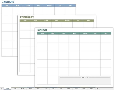 Plan ahead with this monthly calendar. 15 Free Monthly Calendar Templates | Smartsheet