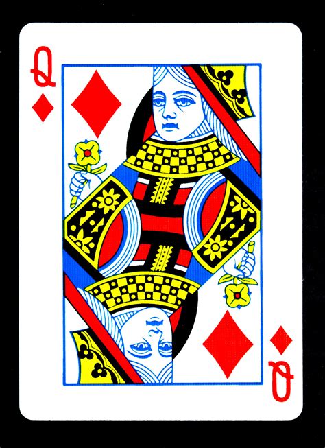 A sophisticated woman who loves to party and gossip; Image result for queen of diamonds | Cards, Bridge game, Bid