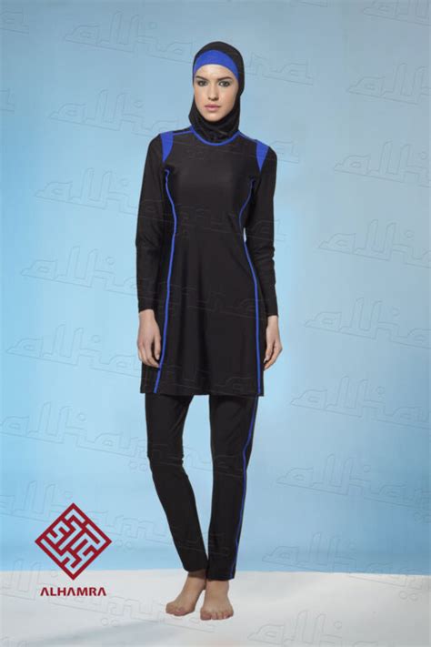 Alhamra Zarqa Full Cover Modest Burkini Swimwear Sportswear