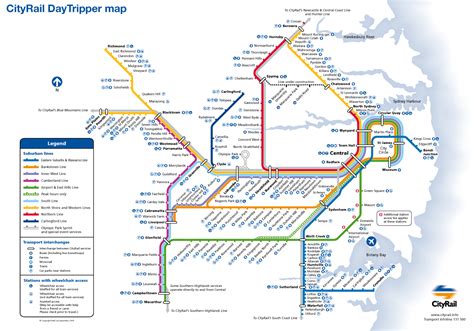 This Is An Example Of Good Visualisation For Train Map In Sydney I