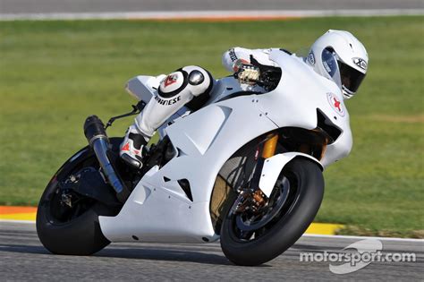 250cc World Champion Jorge Lorenzo Tests The Yamaha Yzr M1 For The