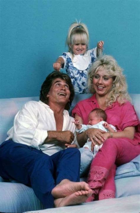 Michael And Cindy Landon With Their Children Jennifer And Sean