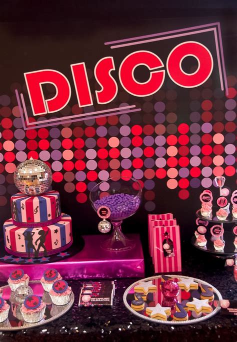 Pink Disco Teen Tween Birthday Party Anders Ruff Custom Designs Llc