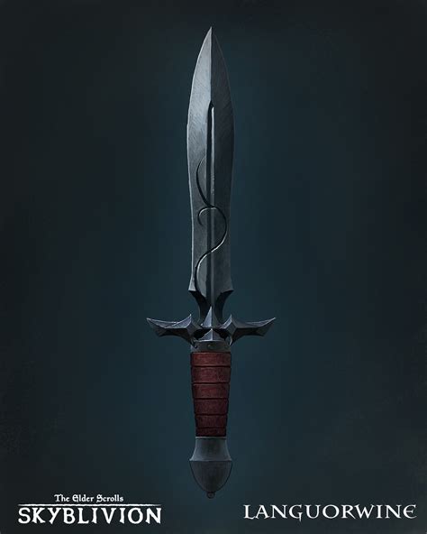 Artstation Skyblivion Concept Art Unique Weapons