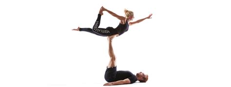 Acrobatic Yoga Vertical Ballerina