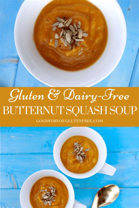 If you want to make the absolute best squash soup, you're best off following daniel's advice and roasting your squash before souping it. Gluten-Free Butternut Squash Soup Recipe