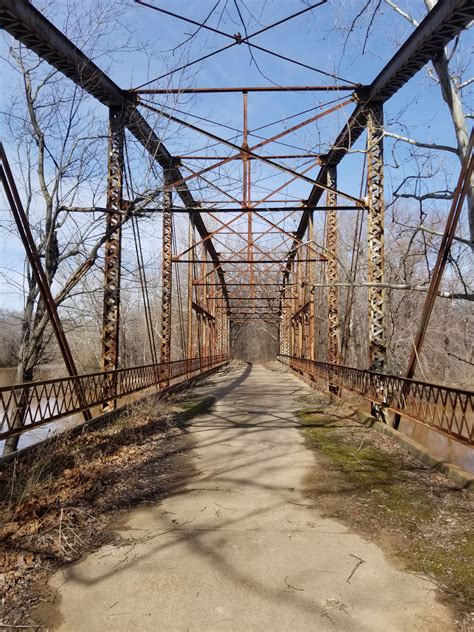 Abandoned Through Truss Bridge In Oklahoma 4032x3024 Oc R