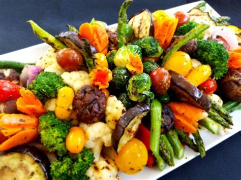 Grilled Vegetable Platter Freshella Catering Dallas Tx