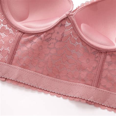 Alicia's Secret Flower Lace Underwire Full Coverage Corset Push Up Bra