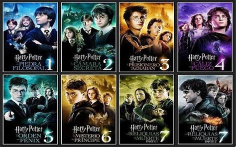Saga De Películas Harry Potter Formato Digital Mercado Libre