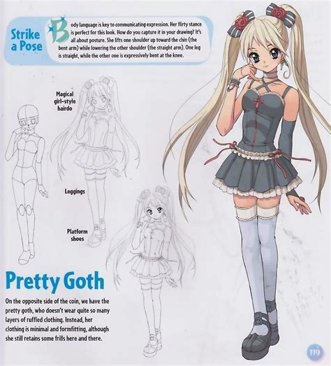 You need these top 10 best anime drawing books! "CHRIS HART PRETTY GOTH GIRL" by Christopher-Hart ...